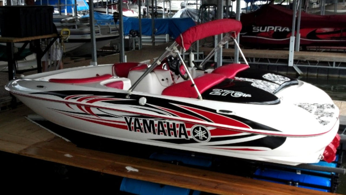 AP-YAM-04 - Yamaha Series 3 Color Vinyl Boat Graphics Kit - Raceline Digital