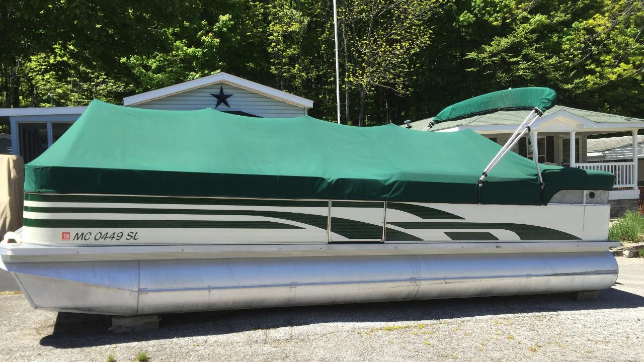 AP-PONT-805 - Pontoon Series 3 Color Vinyl Boat Graphics Kit