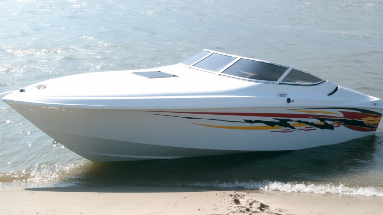 AP-DMNR-011 - Dominator Series 3 Color Vinyl Boat Graphics Kit