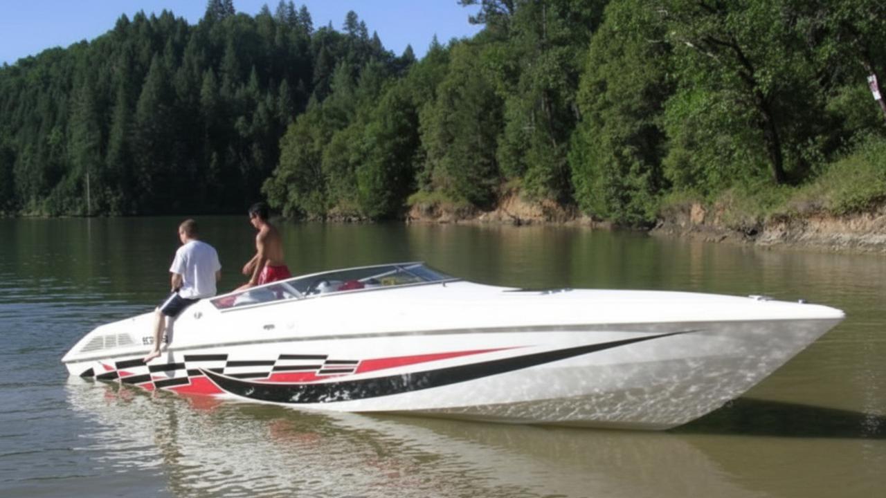 AP-UFLW-029 - Ultraflow Series 2 Color Vinyl Boat Graphics Kit