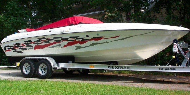 AP-006 - 3 Color Vinyl Boat Graphics Kit