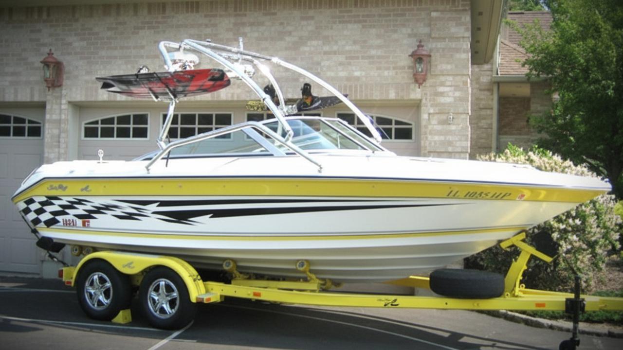 AP-CHMP-020 - Champion Series 1 Color Vinyl Boat Graphics Kit