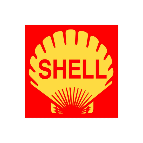 Shell Sponsor Decal (with background) - Raceline Digital