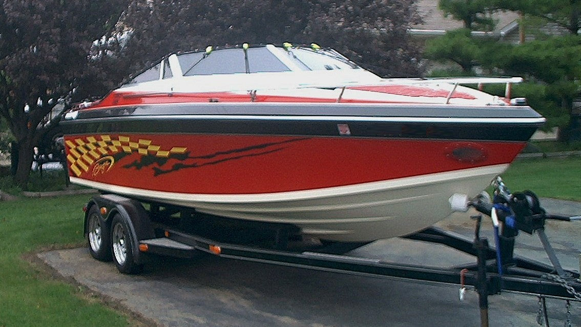 AP-006 - 3 Color Vinyl Boat Graphics Kit