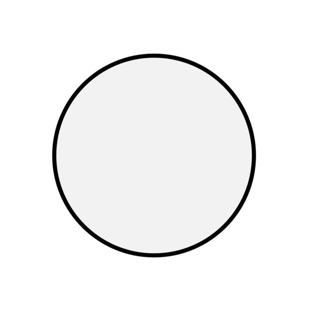 Race Number Roundel - 19 Inch Diameter