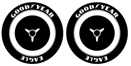 Stencil Set - 17 Inch Wheel Good Year 'Billboard' - Raceline Digital