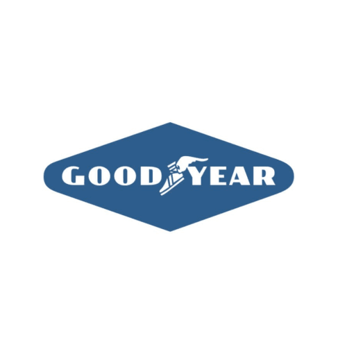 Good Year Blue Sponsor Decal - Raceline Digital