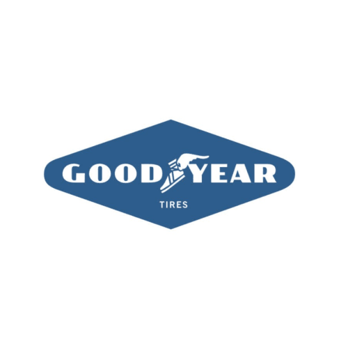 Good Year Tires Blue Sponsor Decal - Raceline Digital