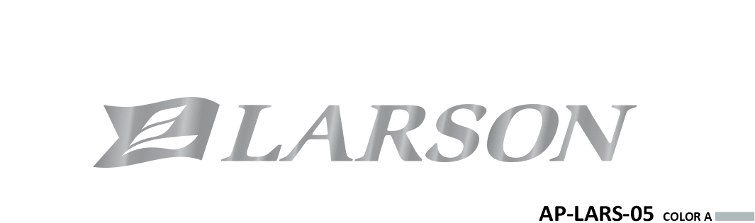 AP-LARS-05 - Larson Series 1 Color Vinyl Larson Logo - Raceline Digital