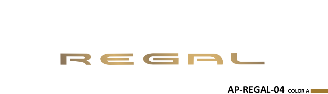 AP-REGAL-04 - Regal Series 1 Color Vinyl Regal Logo