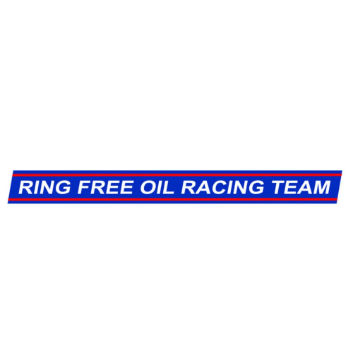 Ring Free Motor Oil Fender Decal - Raceline Digital