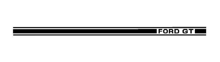 Sill Stripes Set - FORD GT - Raceline Digital