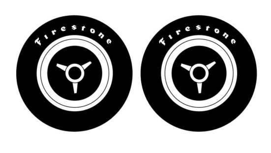 Stencil Set - 15 Inch Wheel Firestone - Raceline Digital