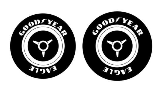 Stencil Set - 15 Inch Wheel Good Year Medium 'Billboard' - Raceline Digital