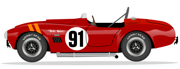 1965 COBRA 289 FIA Roadster No 91 Kit