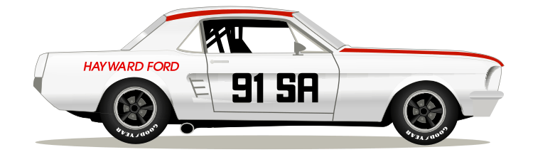 1966 Trans Am Mustang Shelby Trans Am Team Car No 91 Kit