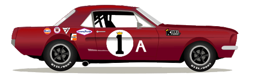 1966 Trans Am Mustang FIA Group II Mustang No 1 Kit