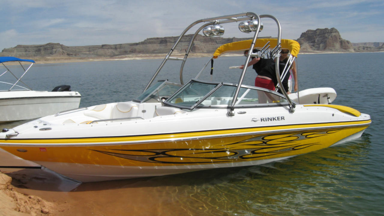 AP-WDFR-225 - Wildfire Series 2 Color Vinyl Boat Graphics Kit