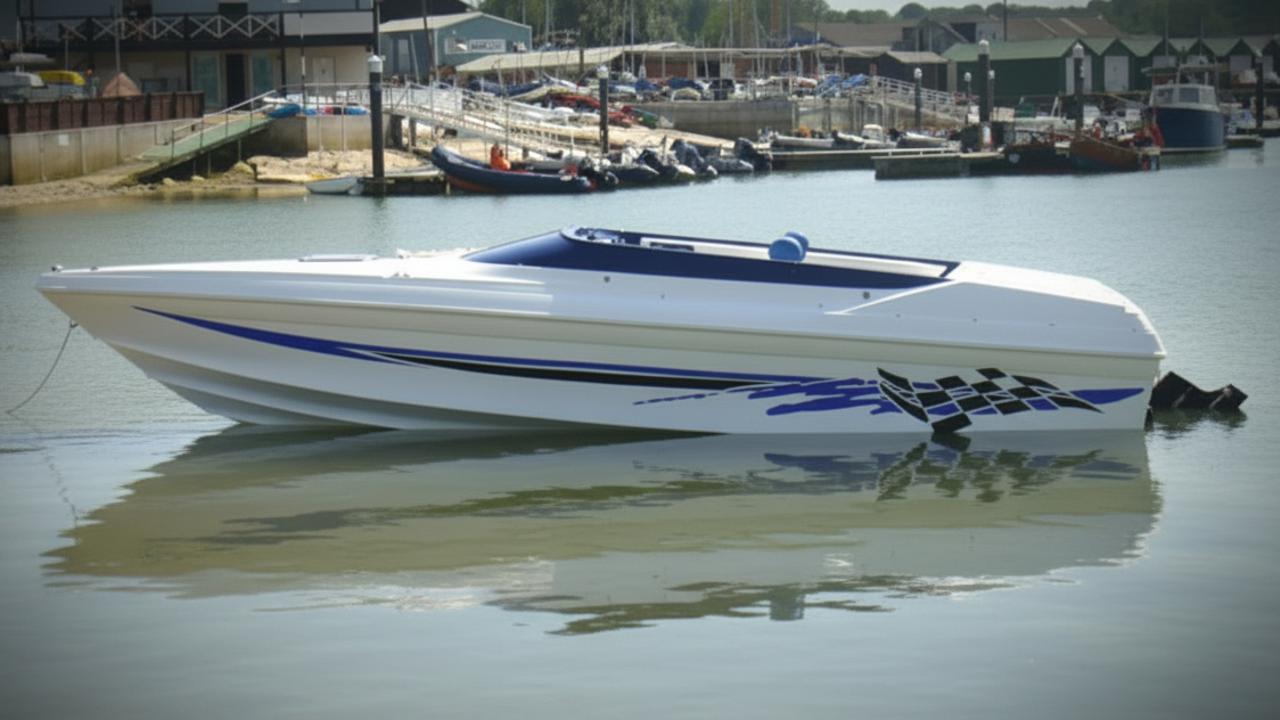 AP-AFSH-035 - Aftershock Series 2 Color Vinyl Boat Graphics Kit