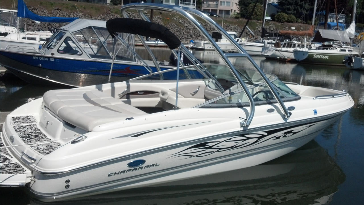 AP-FIRE-224 - Firestorm Series 2 Color Vinyl Boat Graphics Kit