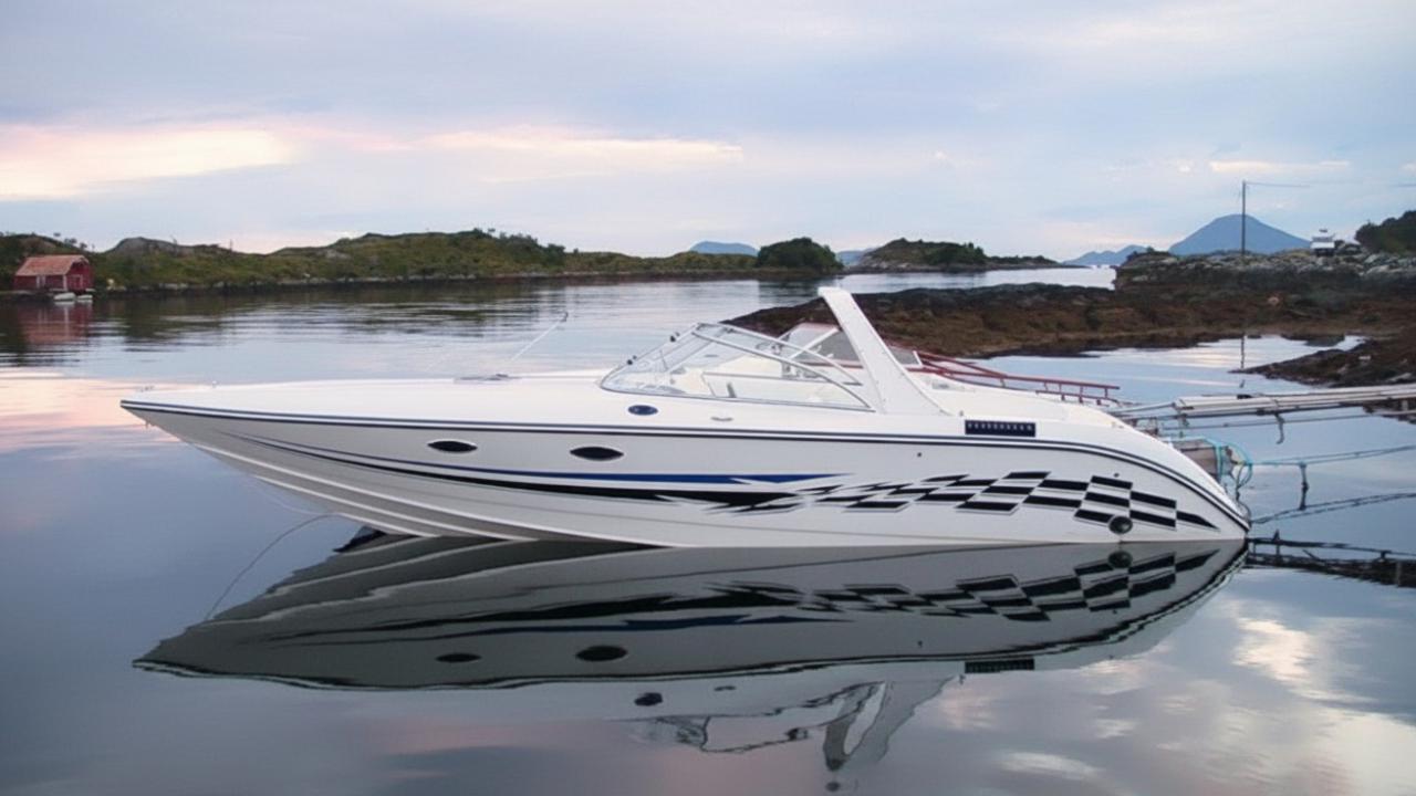 AP-CHMP-020 - Champion Series 1 Color Vinyl Boat Graphics Kit
