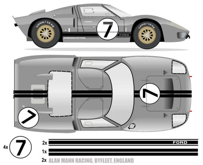 1966 GT40 MK II LeMans - XGT-2 No 7 Kit