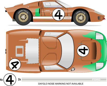 1966 GT40 MK II LeMans - P1032 No 4 Kit