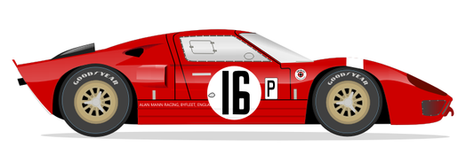 GT40 MK I Alan Mann GT-1 Lightweight Prototype 1966 No 16 Kit