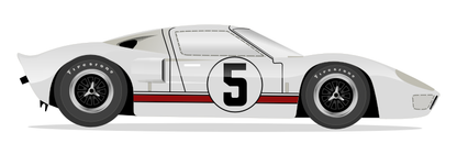 GT40 MK I Monza 1966 - P1010 No 5 Kit