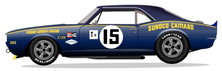 1967 Trans Am Camaro - Penske Sunoco No 15 Kit