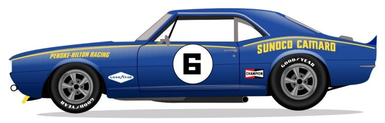 1968 Trans Am Camaro - Penske Sunoco No 6 Kit