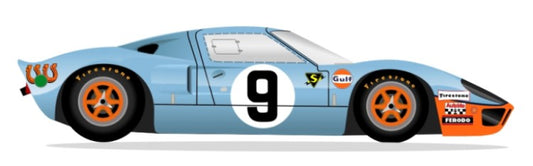 GT40 MK I LeMans 1968 - P1075 No 9 Kit