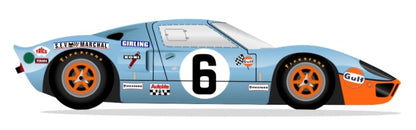 GT40 MK I LeMans 1969 - P1075 No 6 Kit
