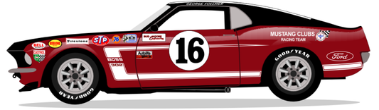 1969 Trans Am BOSS Mustang - Bud Moore No 16 Kit