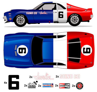 1970 Trans Am AMC Javelin - Penske No 6 Kit