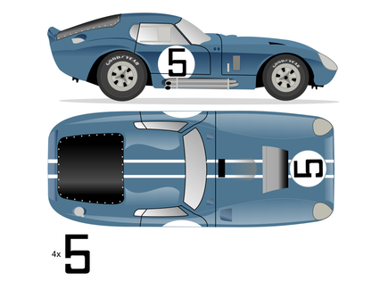 1964 COBRA DAYTONA - 24hr LeMans No 5 Kit