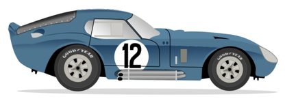 1965 COBRA DAYTONA - 24h Le Mans No 12 Kit