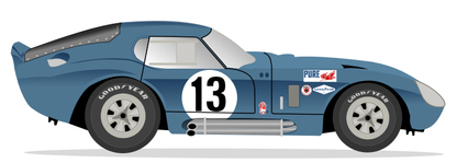 1965 COBRA DAYTONA - Daytona 24 Hour 1965 No 13 Kit