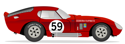 1965 COBRA DAYTONA - LeMans 1965 No 59 Kit