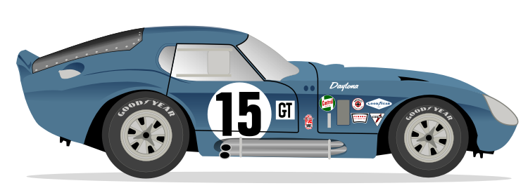 1965 COBRA DAYTONA - Sebring 1965 No 15 Kit