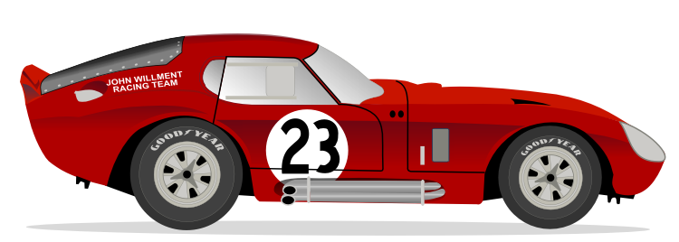 1965 COBRA DAYTONA - John Willment Racing Team No 23 Kit