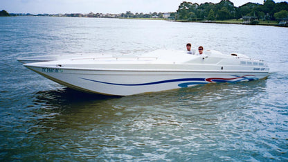 AP-PONT-800 - Pontoon Series 2 Color Vinyl Boat Graphics Kit