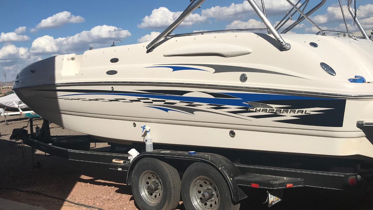 AP-DMNR-016 - Dominator Series 3 Color Vinyl Boat Graphics Kit