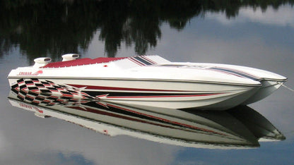 AP-CHMP-020 - Champion Series 1 Color Vinyl Boat Graphics Kit