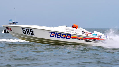 AP-DMNR-014 - Dominator Series 3 Color Vinyl Boat Graphics Kit