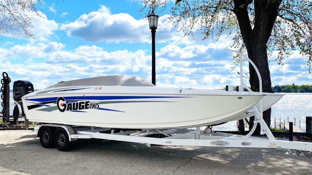 AP-PWPL-906 Powerplay Series 3 Color Vinyl Boat Graphics Kit