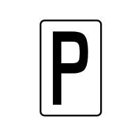 "P" Class Entry Marking Decal Set - 7 Inches x 4.5 Inches (Square)