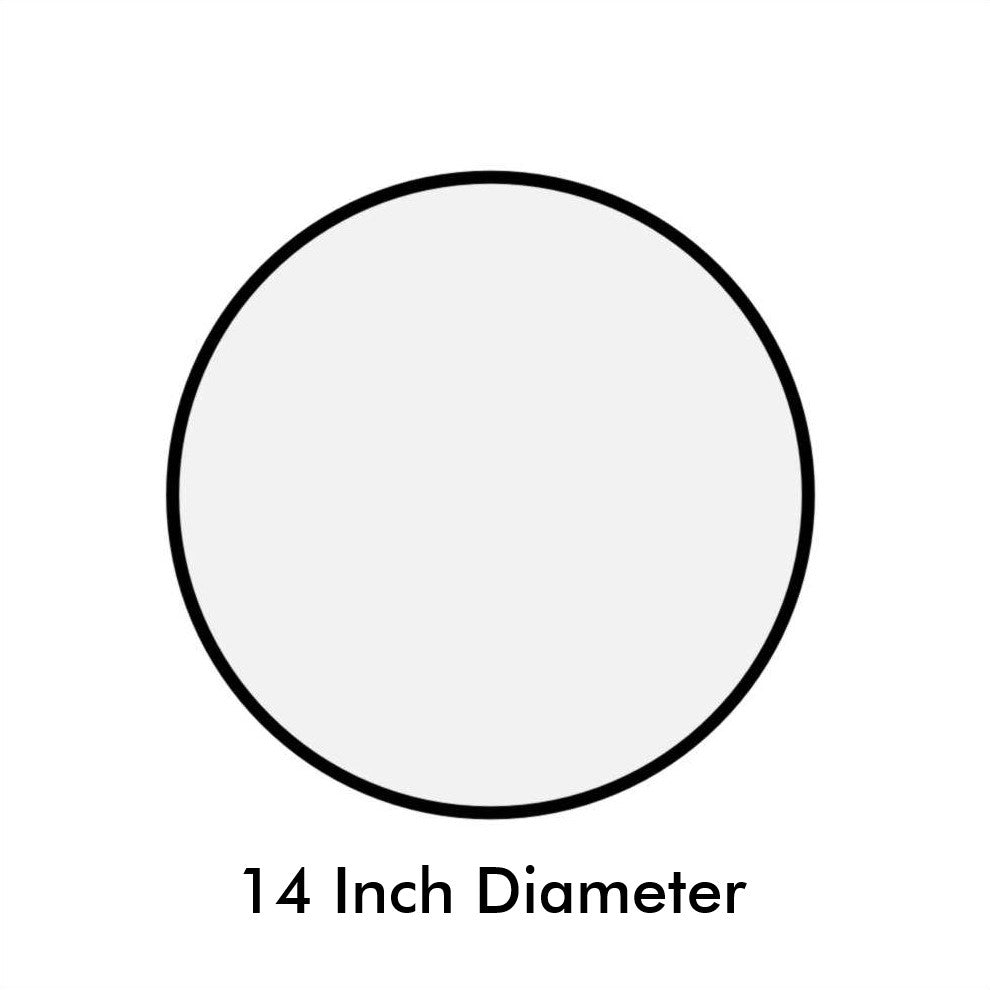 Race Number Roundel - 14 Inch Diameter