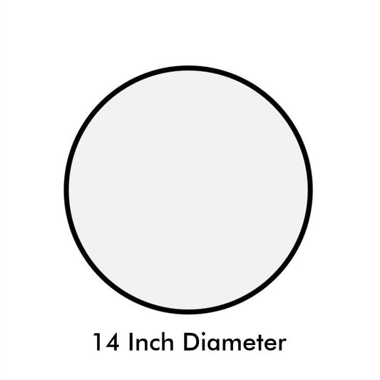 Race Number Roundel - 14 Inch Diameter