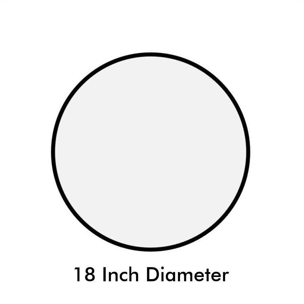 Race Number Roundel - 18 Inch Diameter